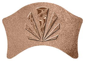 DABAN-602-BZ-SH-BZ Bronze Sunburst Shimmer Bronze